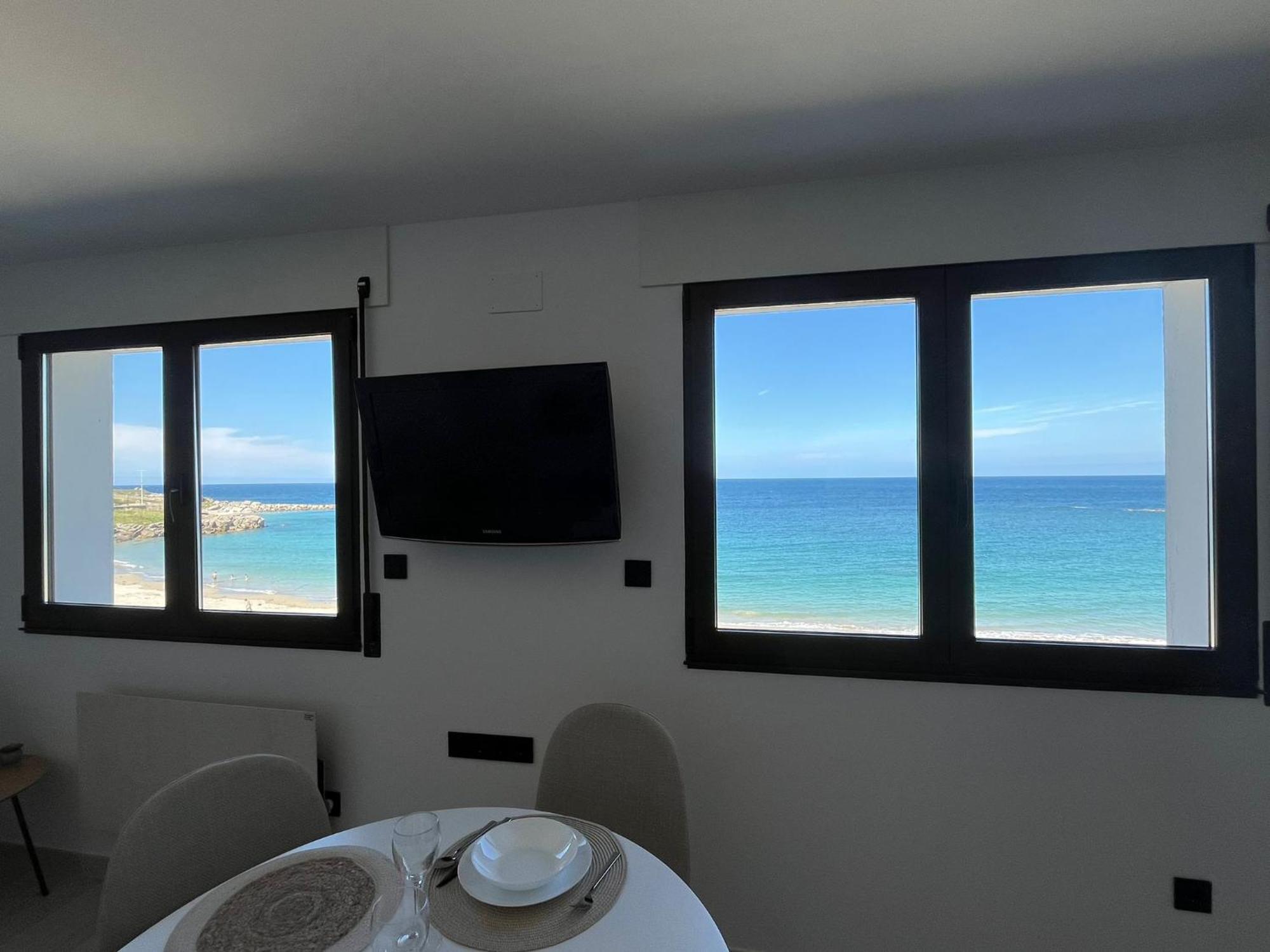 Apartamento Burela Paloma Playa Luaran gambar